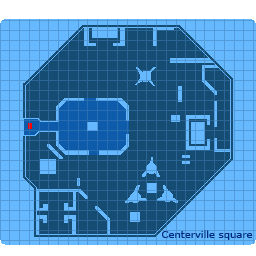 แผนที่ Centervill Square