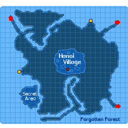 แผนที่ Forgetten Forest